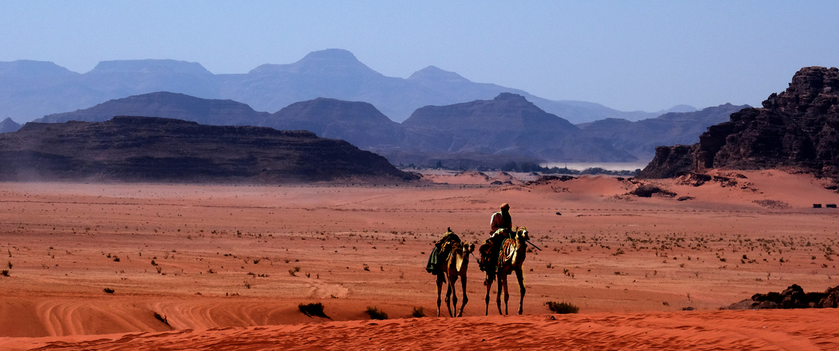 Traveling in the Wadi Rum - Julie Humphries